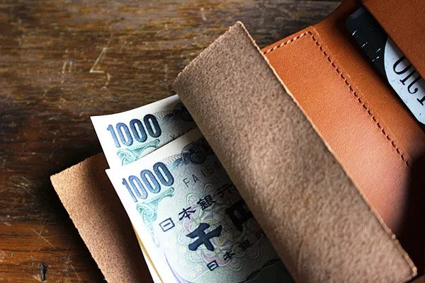 Premium Genuine Leather Tri-Fold Wallet for Men - Handcrafted in Japan - Slim RFID Blocking Design for Everyday Use & Travel