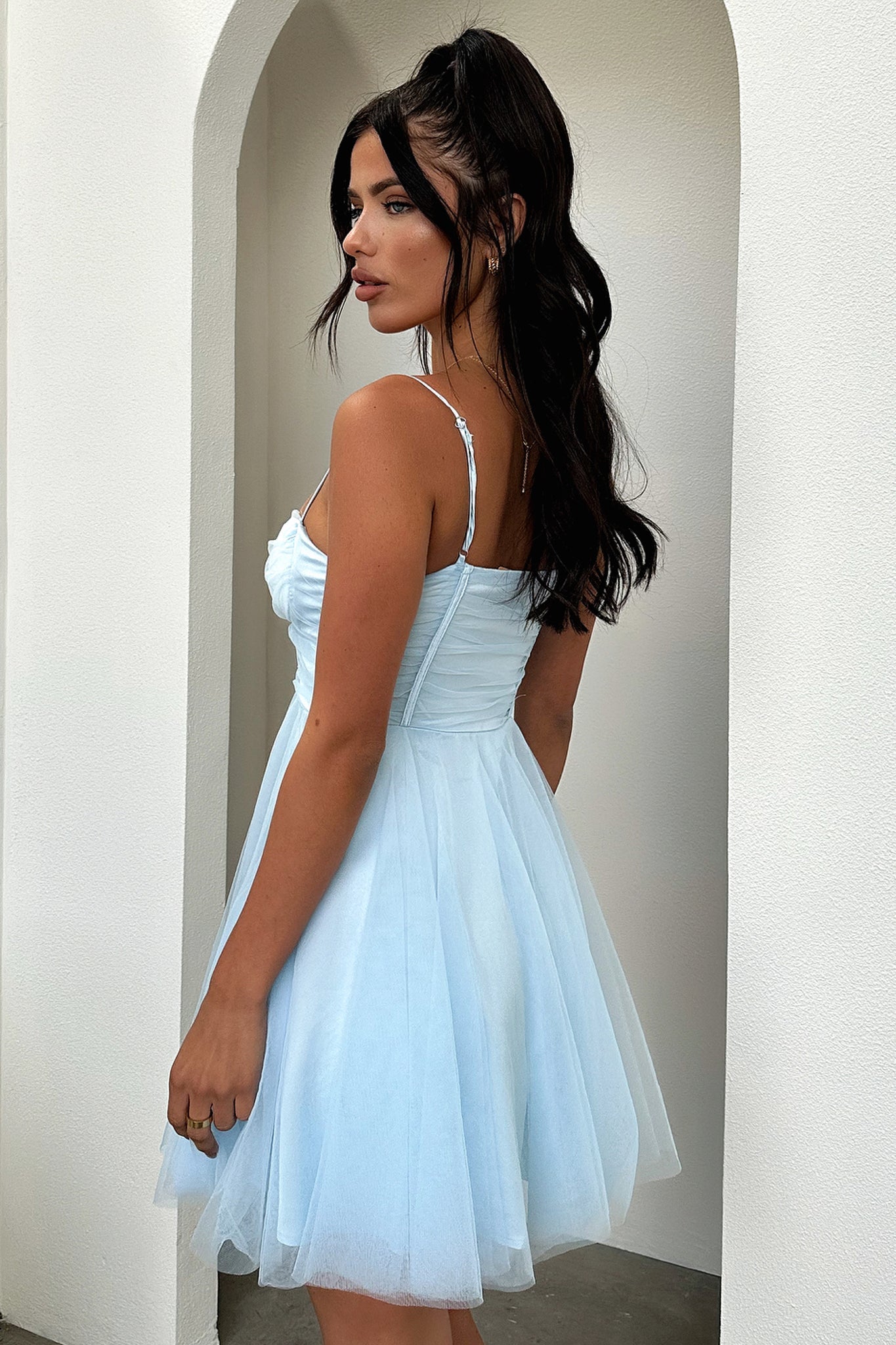 Emilia Dress - Stylish Blue Women's Dress for Casual Wear, Parties & Special Occasions | Perfect for Date Nights & Summer Outfits