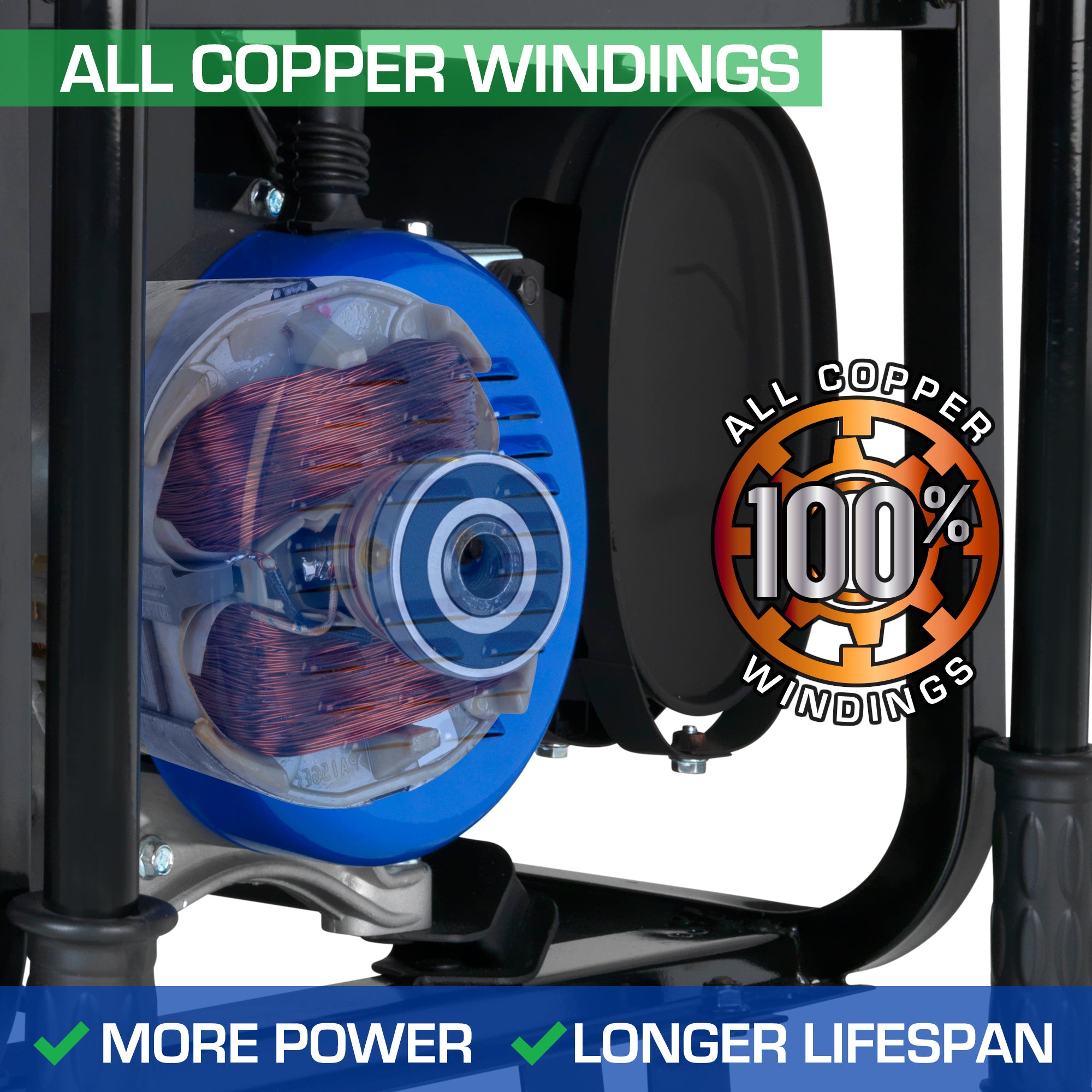 DuroMax XP13000HXT 10500W/13000W Tri-Fuel Portable Generator - Gasoline/Propane/Natural Gas with CO Alert & Remote Start - Perfect for Home Backup Power, Camping & Emergency Use