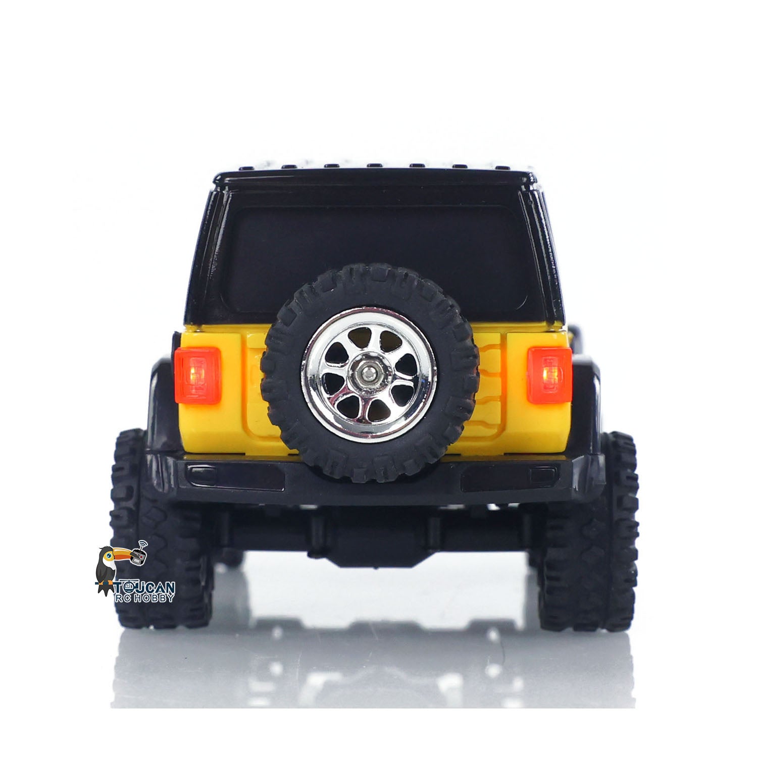 2.4GHz 1/36 Scale Remote Control Rock Crawler - 4WD Off-Road RC Car RTR with Rechargeable Battery - Mini Radio Controlled Toy Vehicle for Kids | Outdoor Adventure, Backyard Play & Birthday Gifts