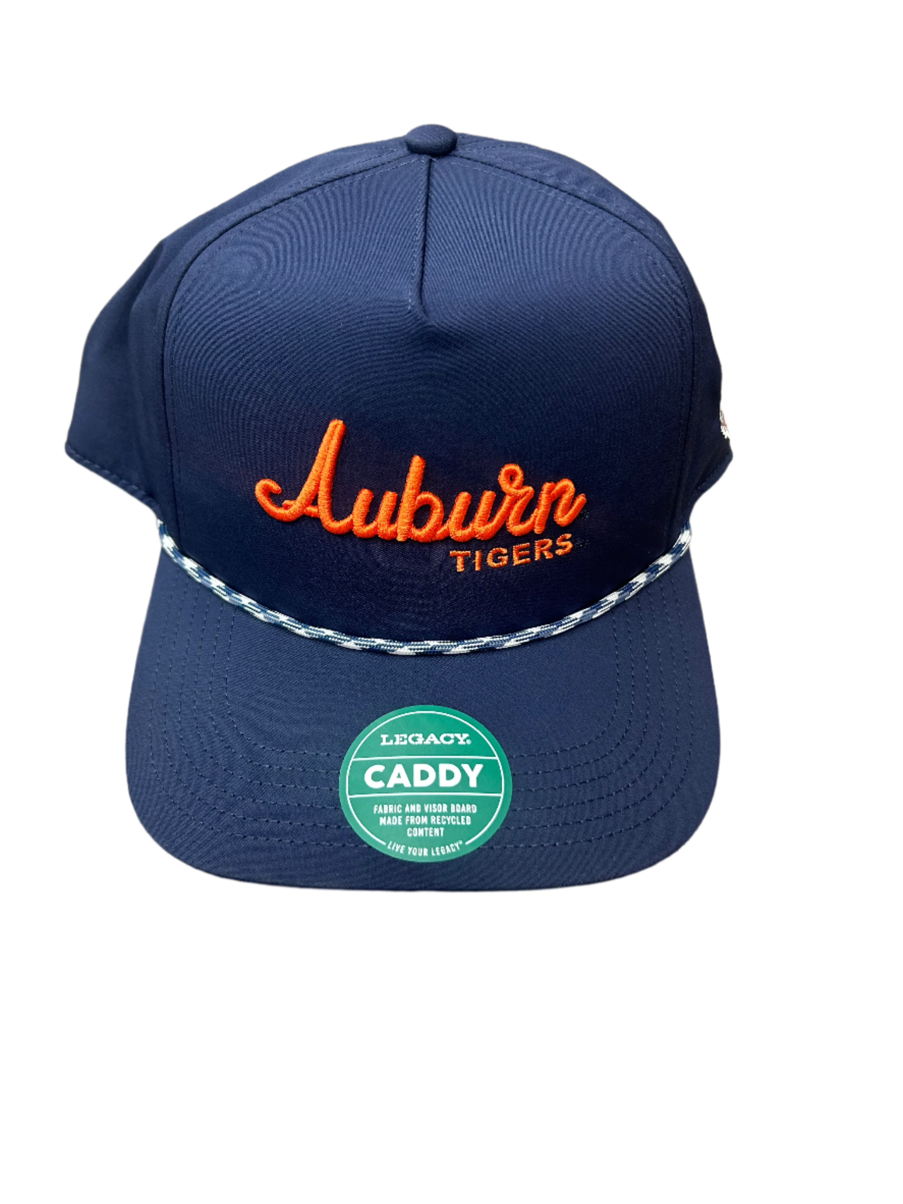 Legacy Auburn Script Rope Hat - Stylish Adjustable Baseball Cap for Men & Women - Perfect for Outdoor Sports, Casual Wear & Fashion Accessories
