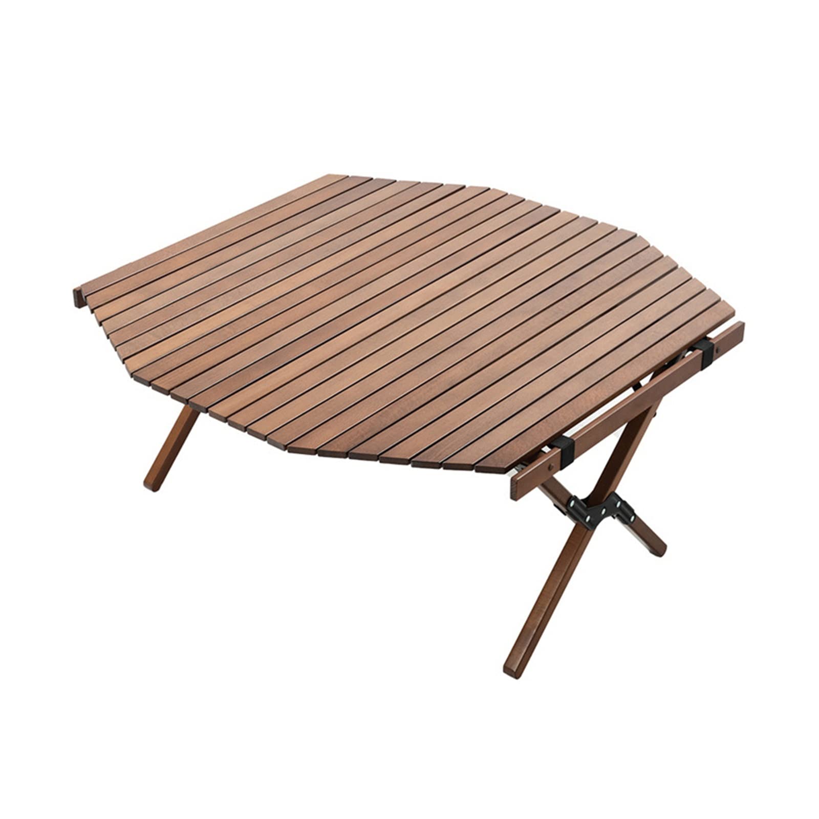 Portable Folding Wooden Camping Table - Lightweight Outdoor Picnic Table for BBQ, Hiking, Beach & Backyard - Multi-Purpose Indoor/Outdoor Use with Carry Bag - Perfect for Camping, Garden Parties & Patio Dining