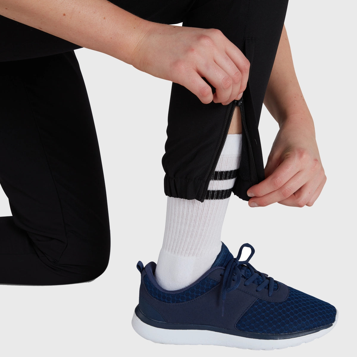 Canterbury Women's Club Tapered Track Pants - Black | Comfortable Athletic Pants for Running, Yoga & Lounge Wear