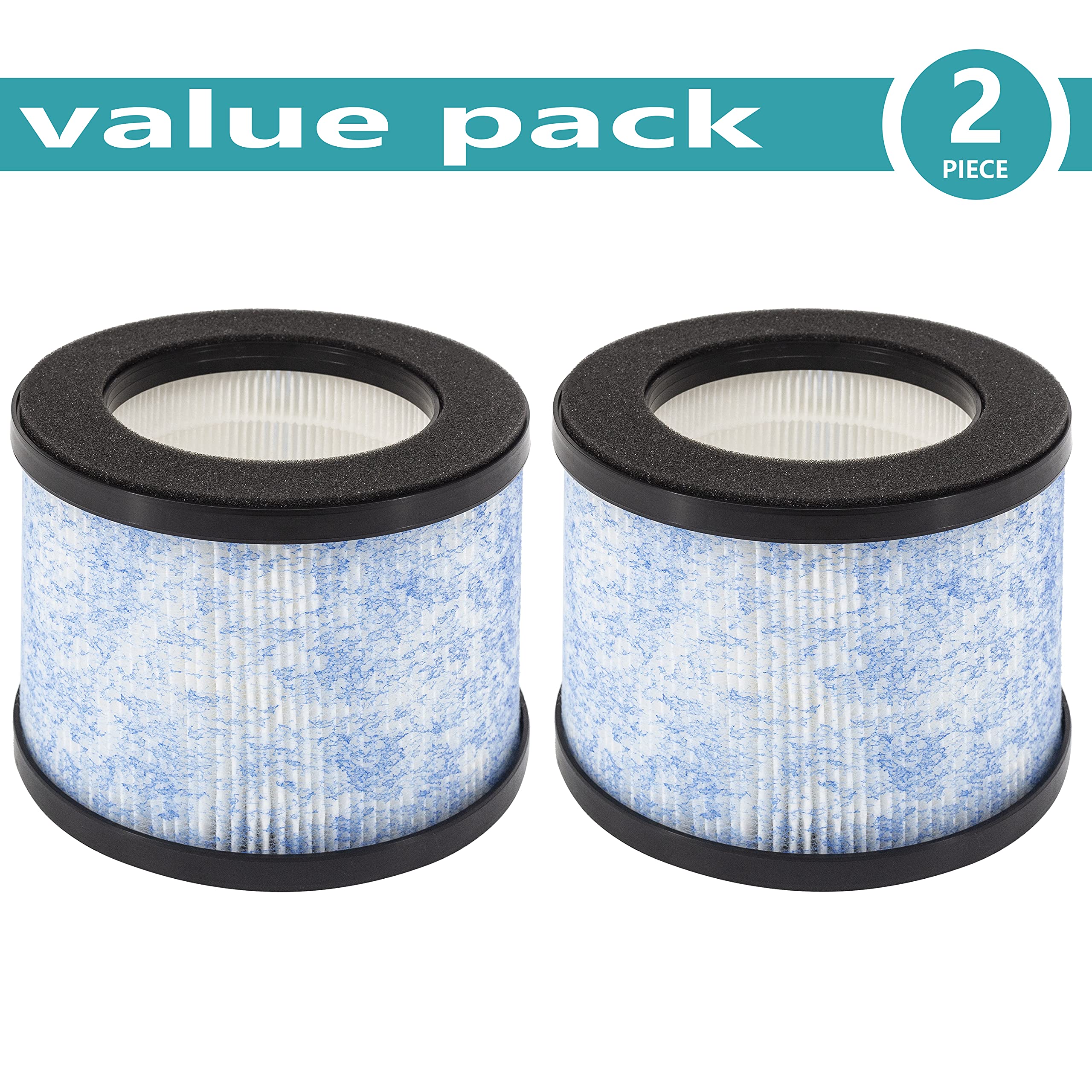 2-Pack H13 MA-01CW True HEPA Air Purifier Filters Replacement for Miko Ibuki C102 - High Efficiency Dust, Pollen & Allergen Removal for Home & Office Use