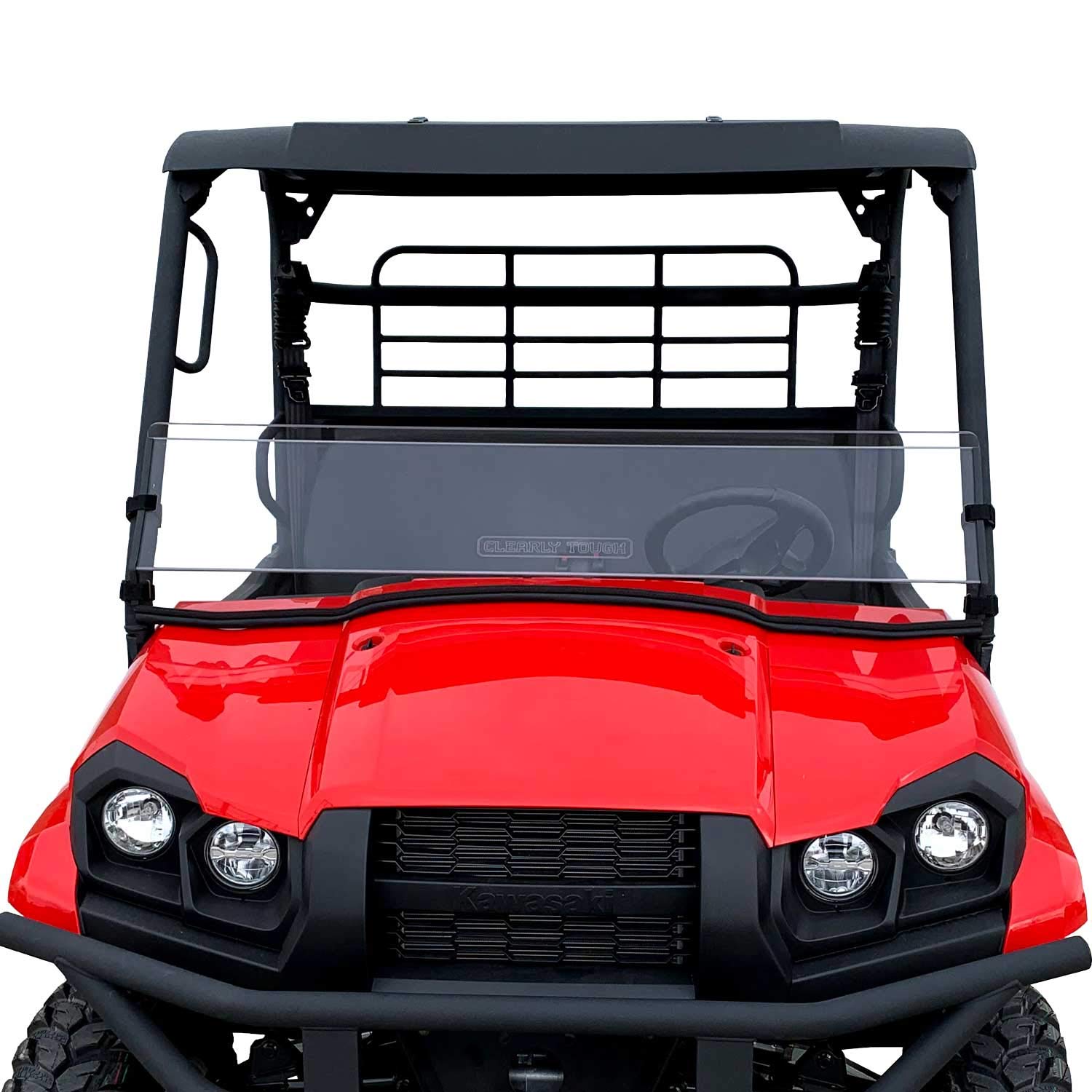 Kawasaki Mule Pro MX Windshield - Scratch Resistant Lexan MR10 with Hard Coat | Easy Installation & Removal | Made in USA | Perfect for Off-Roading, Hunting & Farm Work