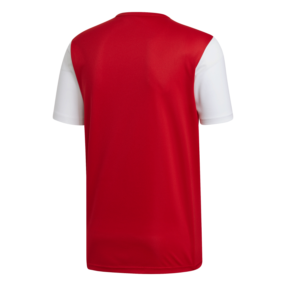 Adidas Youth Estro 19 Soccer Jersey - Red & White Team Uniform for Boys & Girls - Perfect for Youth Soccer Games, Training & Team Sports