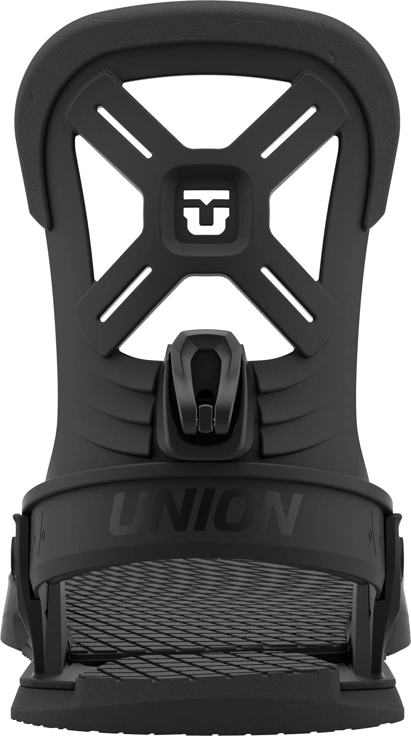 Union Cadet Pro Kids Snowboard Bindings - Size S (3-5.5) - Black - Perfect for Young Riders & Beginner Snowboarders