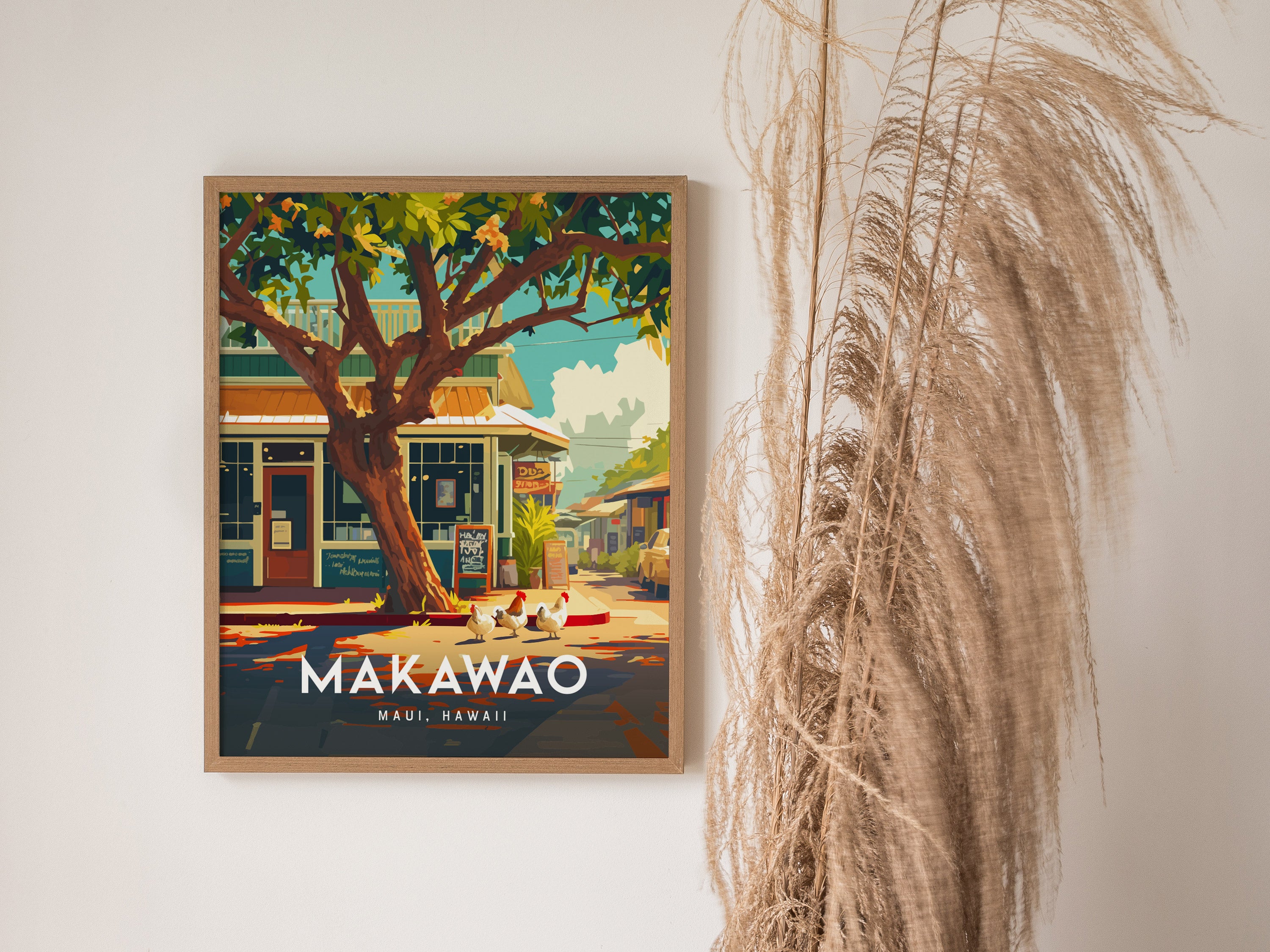 Makawao, Maui, Hawaii - Authentic Hawaiian Souvenirs & Gifts for Travelers & Island Lovers | Perfect for Home Decor, Vacation Memories & Hawaiian-Themed Parties