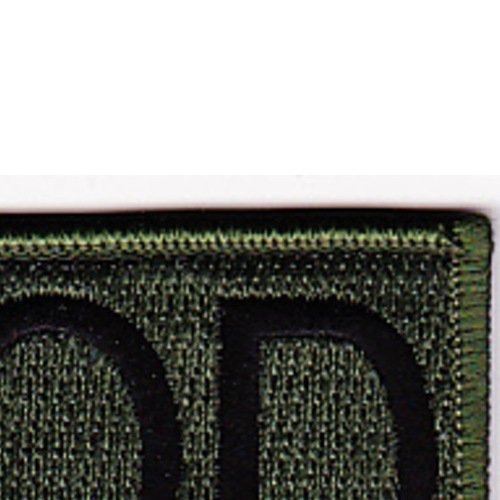 EOD Patch - Explosive Ordnance Disposal Hook and Loop Military Badge for Tactical Vests, Uniforms & Backpacks | Perfect for Military Personnel, First Responders & Collectors
