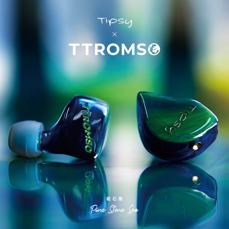 TIPSY TTromso Dynamic Driver In-Ear Monitors - High-Fidelity Sound for Audiophiles, Musicians & Gamers - Perfect for Studio Recording, Live Performances & Gaming