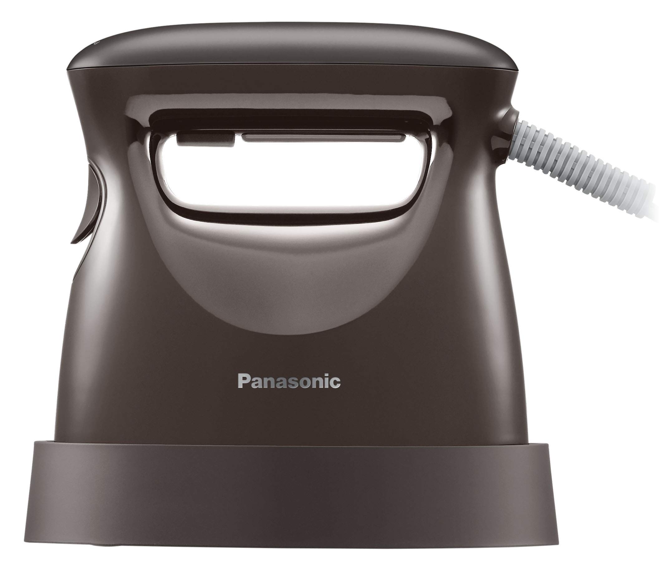 Panasonic NI-FS570-T 360° Steamer for Clothes - 100V Dark Brown Garment Steamer | Perfect for Travel, Home & Office Use