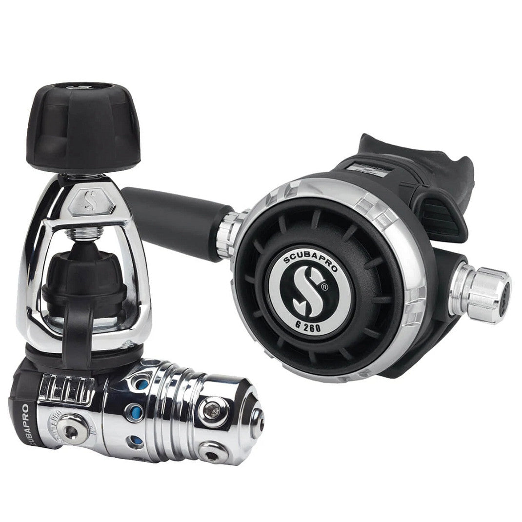 Scubapro MK25 EVO/G260 Regulator - Premium Scuba Diving Equipment for Professional & Recreational Divers - Perfect for Deep Sea Exploration & Underwater Adventures