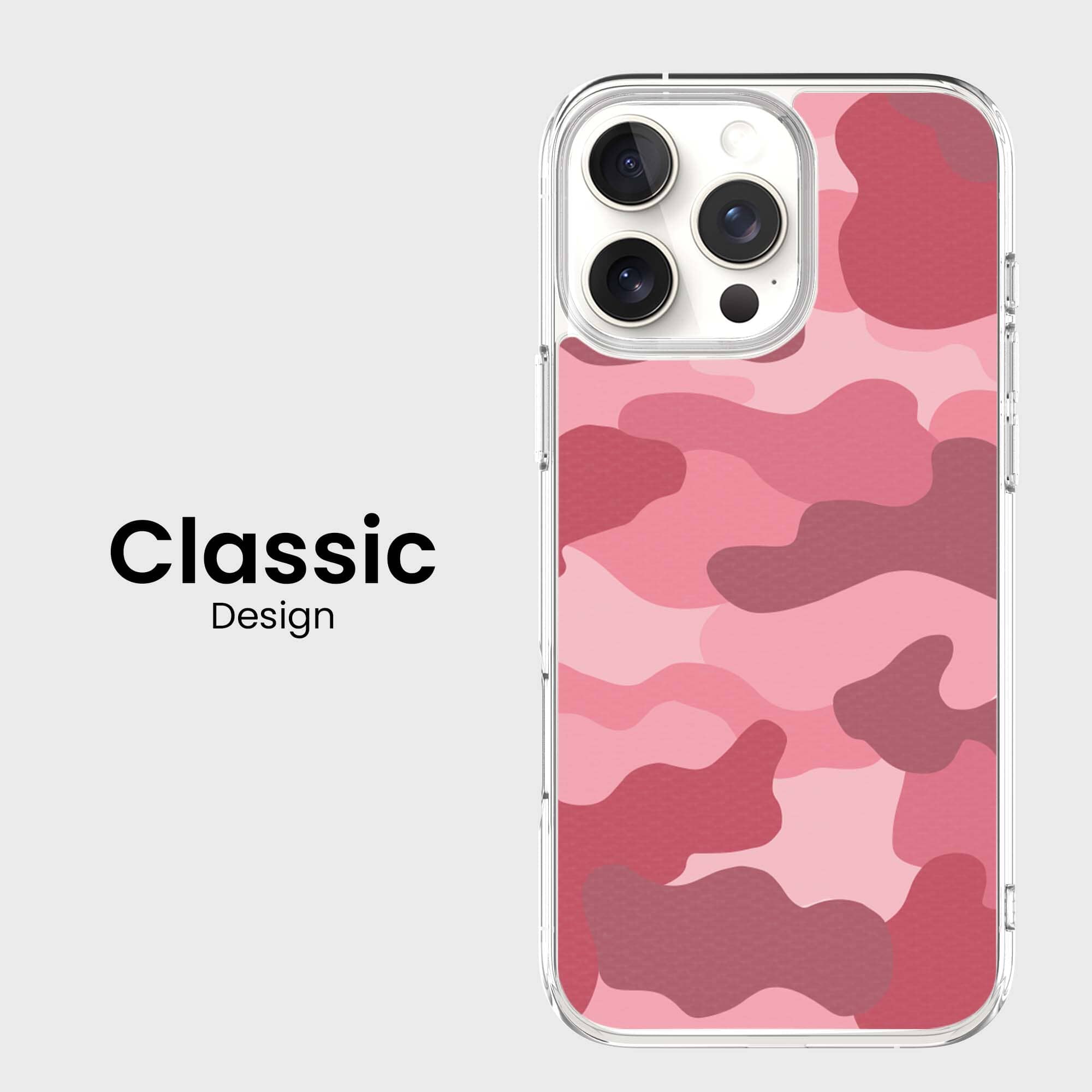 MagSafe iPhone 16 Pro Max Case - Pink Camo Design, Military-Grade Protection, Wireless Charging Compatible - Perfect for Outdoor Adventures, Travel & Daily Use