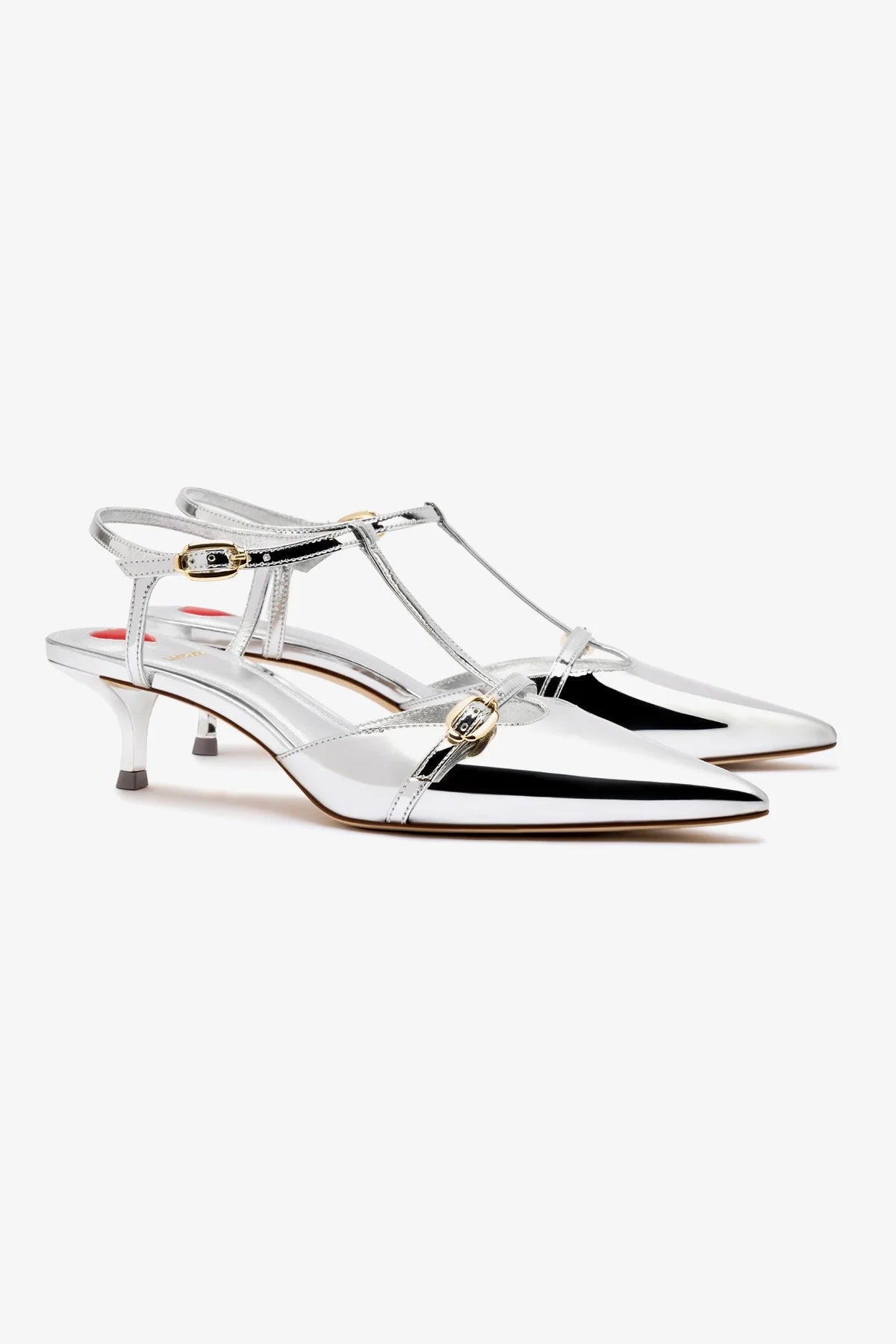 Grace Silver Specchio Pump - Elegant Women's High Heel Shoes for Parties, Weddings & Office Wear