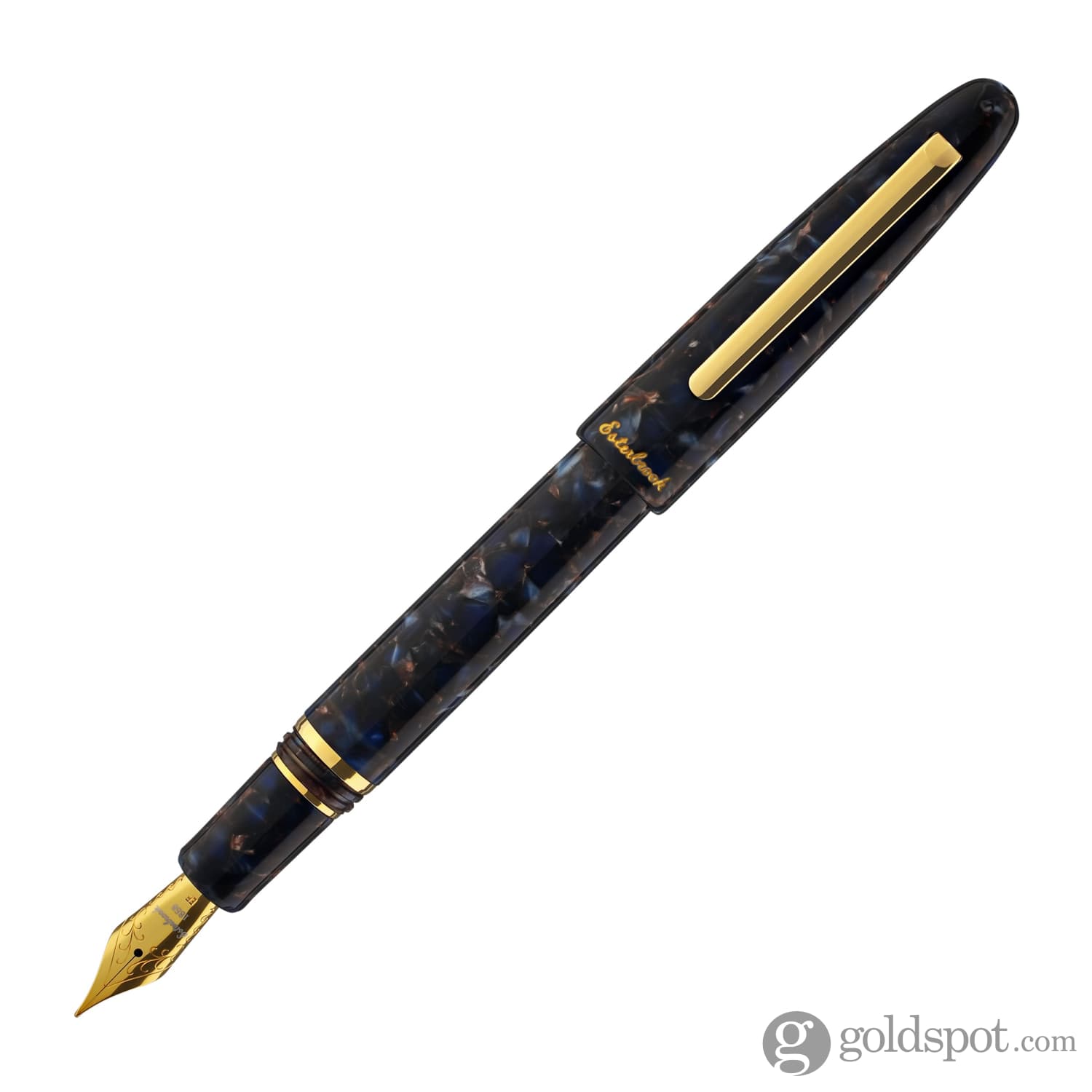 Esterbrook Estie Fountain Pen in Nouveau Blue - Premium Writing Instrument for Calligraphy, Journaling & Gift Giving - Elegant Fountain Pen for Professionals & Pen Enthusiasts