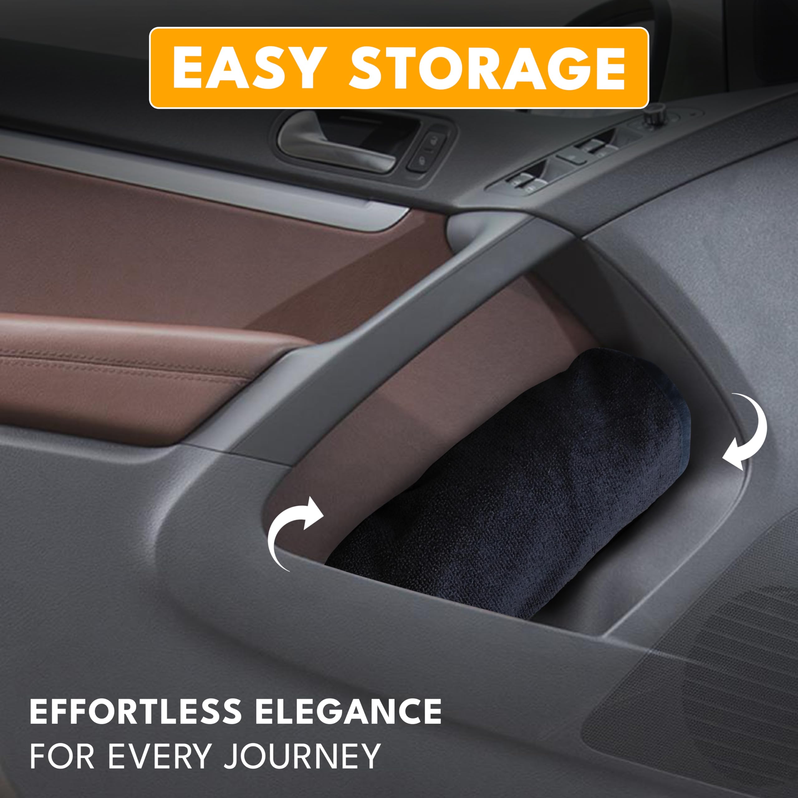 EcoNour Sweat Absorbing Car Seat Cover with Shoulder Pad | Washable & Waterproof Universal Seat Protector for Cars, Trucks, Vans & SUVs | Prevents Sweat, Food & Dirt Stains | Perfect for Gym, Swimming & Workout Sessions | Ideal for Commuting, Road Trips & Outdoor Activities