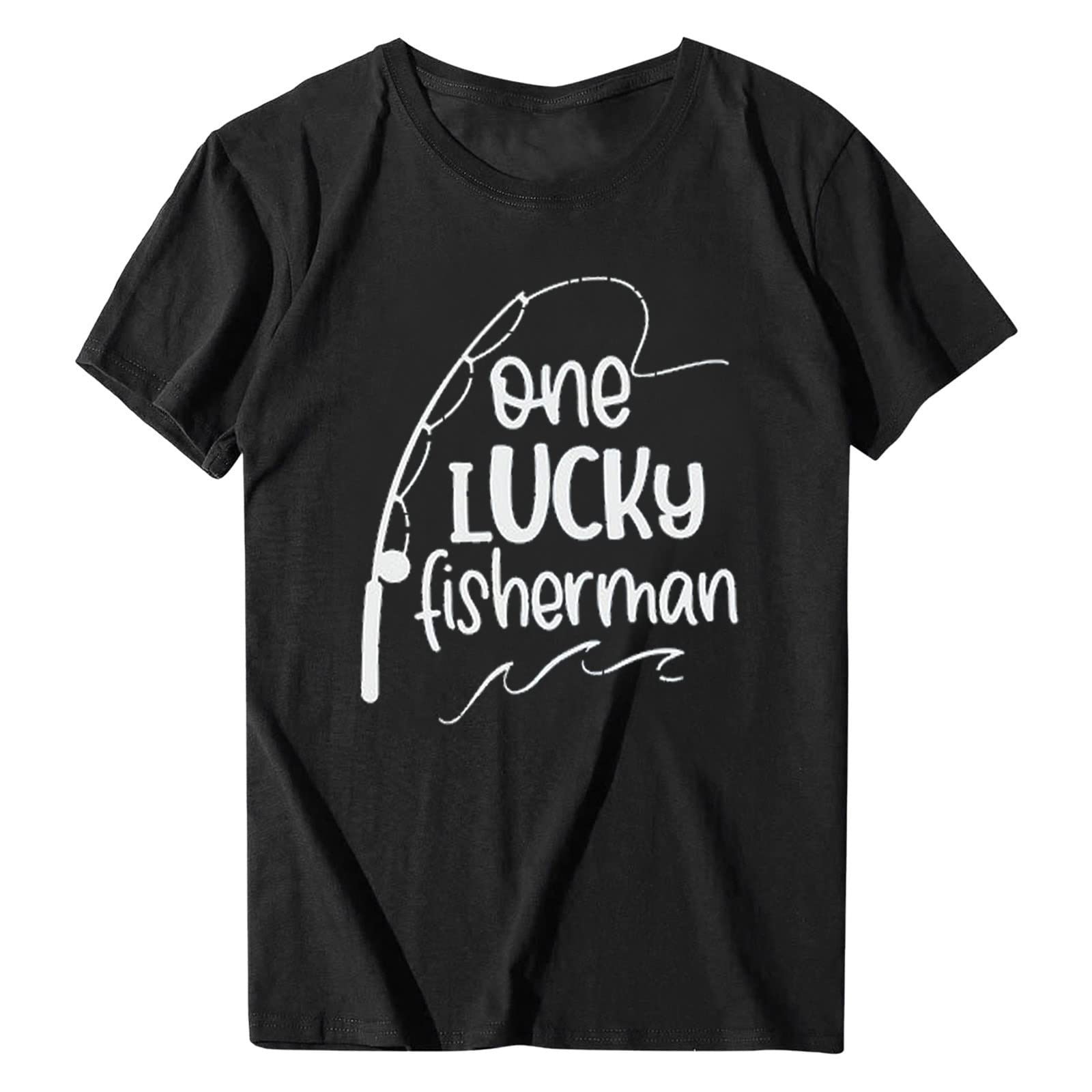 Funny Matching Couples T-Shirts - Short Sleeve Printed Letter Graphic Tops for Him & Her | Perfect for Anniversaries, Date Nights & Couple Photos
