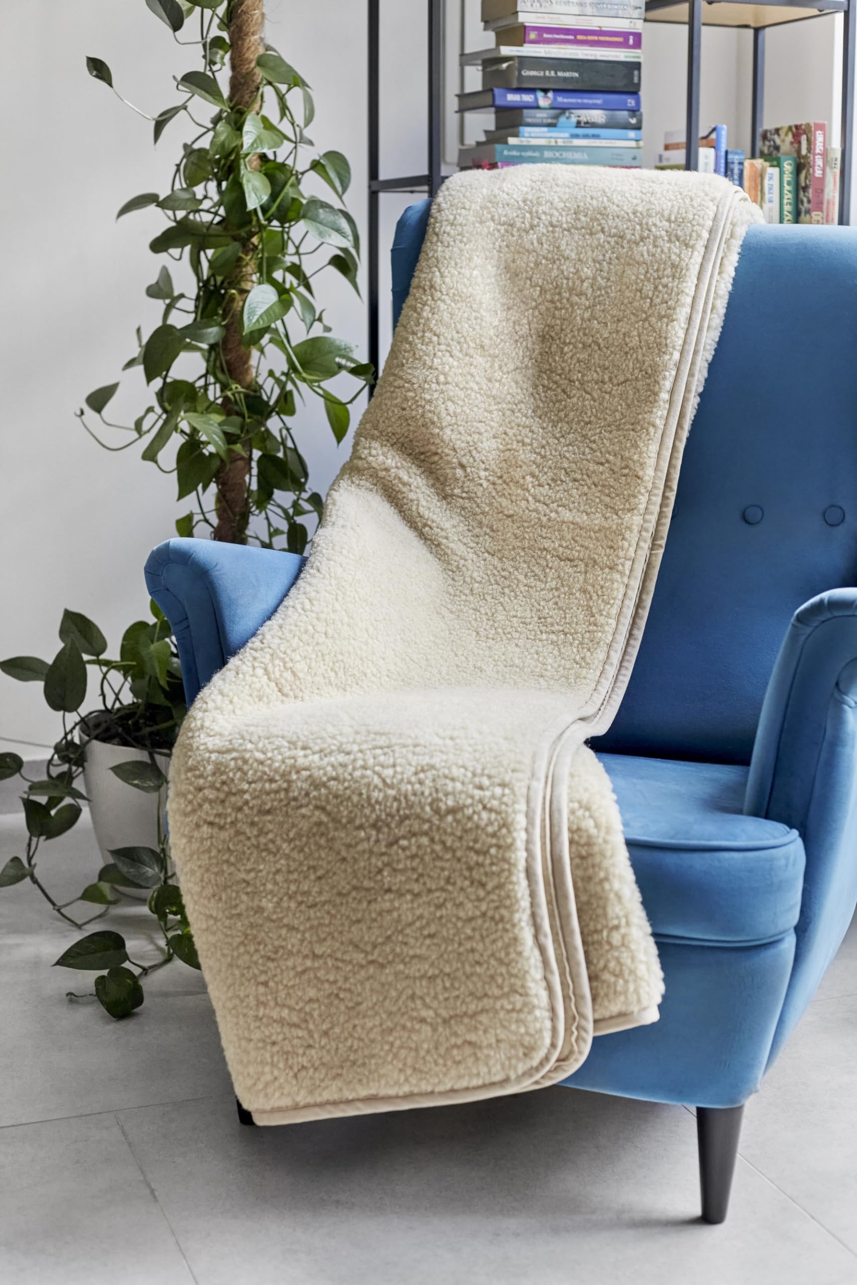 Premium 100% Merino Wool Blanket - Extra Large 98