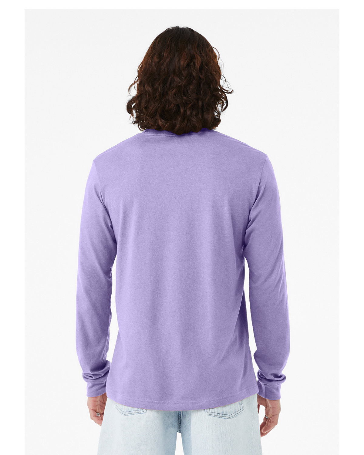 Bella + Canvas 3501CVC Unisex CVC Jersey Long Sleeve T-Shirt - Soft Comfort Fit Crewneck Tee for Men & Women - Perfect for Casual Wear, Layering & Everyday Outfits