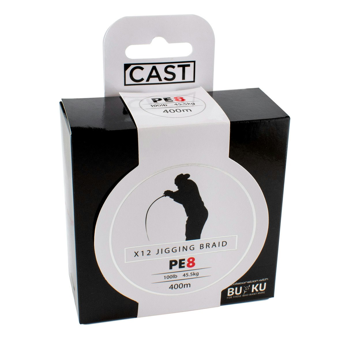 Premium Cast Buku Jigging Braid Fishing Line - 12 Strand High Performance Braid for Saltwater and Freshwater Fishing - Ideal for Jigging, Trolling, and Deep Sea Fishing Adventures