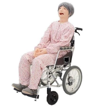 Keiko Female Geriatric Patient Care Simulator - High-Fidelity Nursing Training Manikin for Elderly Care Practice & Clinical Skills Development