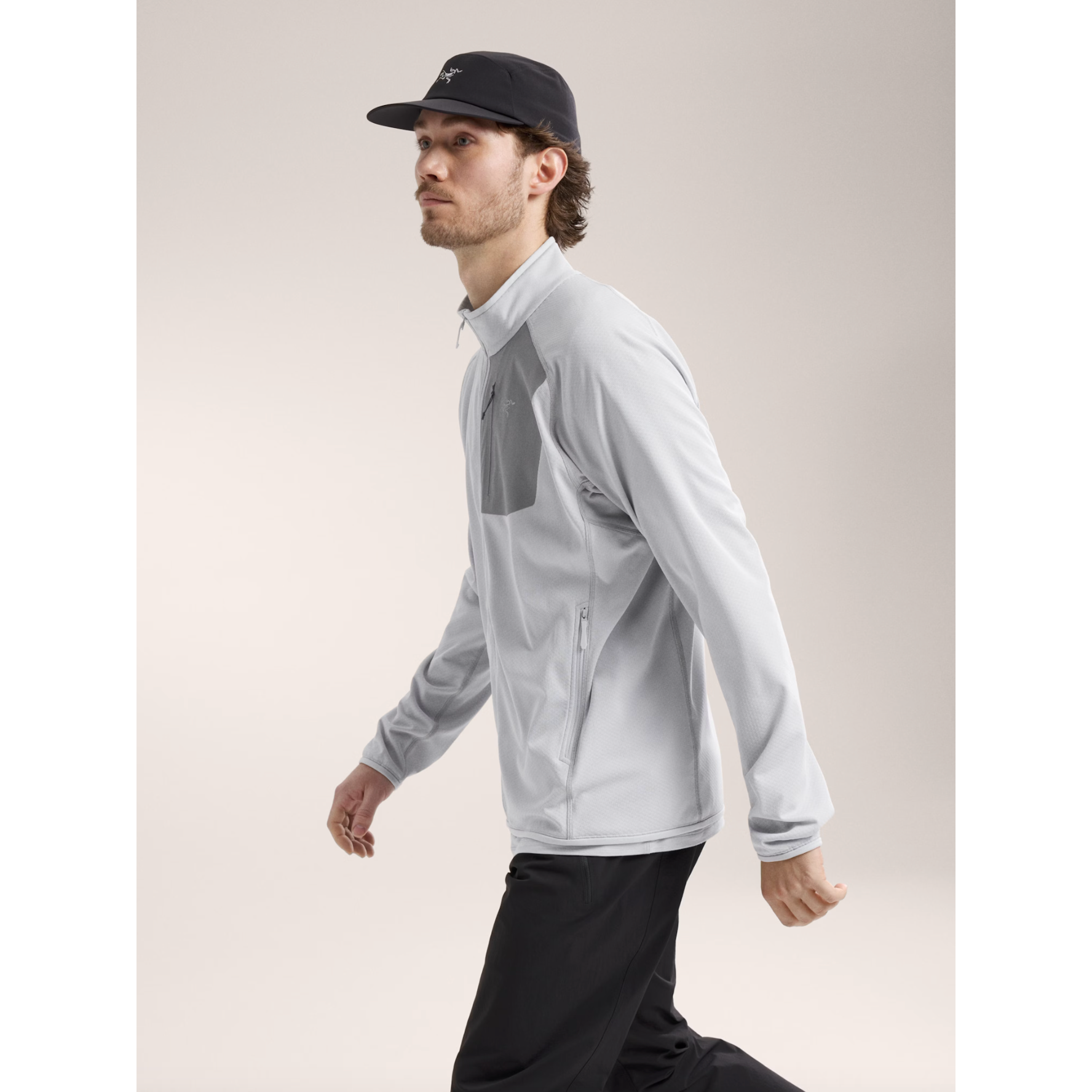 Arc'teryx Men's Delta Jacket - Lightweight Fleece Pullover for Hiking, Camping & Outdoor Adventures | Moisture-Wicking & Breathable Mid Layer