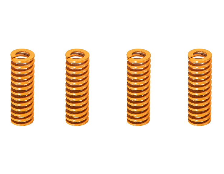 Creality 3D Printer Heat Bed Springs - 4 Pack - High-Quality Replacement Parts for Ender 3, Ender 3 Pro, CR-10 - Perfect for Improved Bed Leveling & Print Quality
