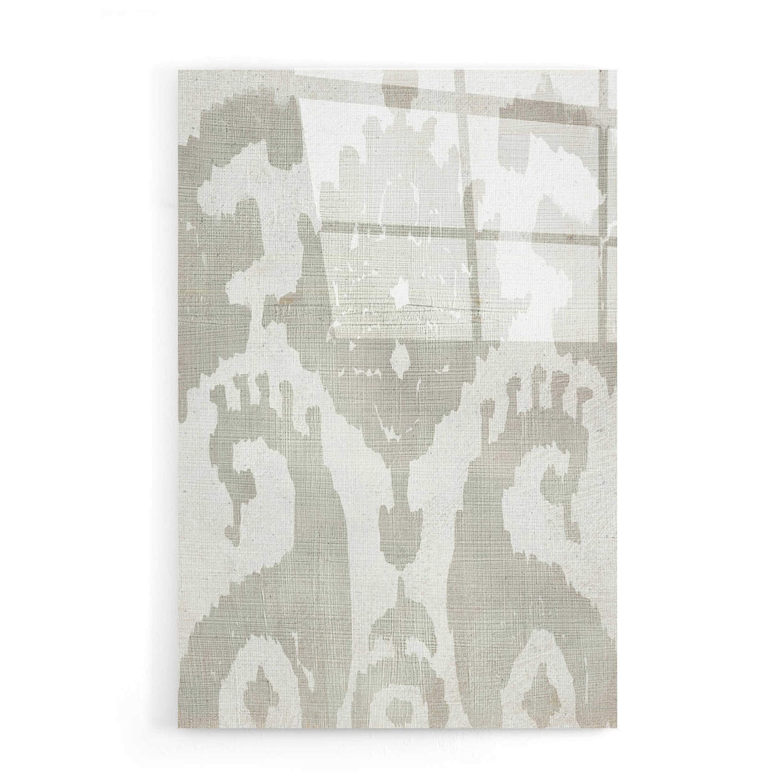 Epic Art 'Shadow Ikat V' by Chariklia Zarris - 16x24 Inch Acrylic Glass Wall Decor - Modern Abstract Painting for Living Room, Bedroom & Office Decor