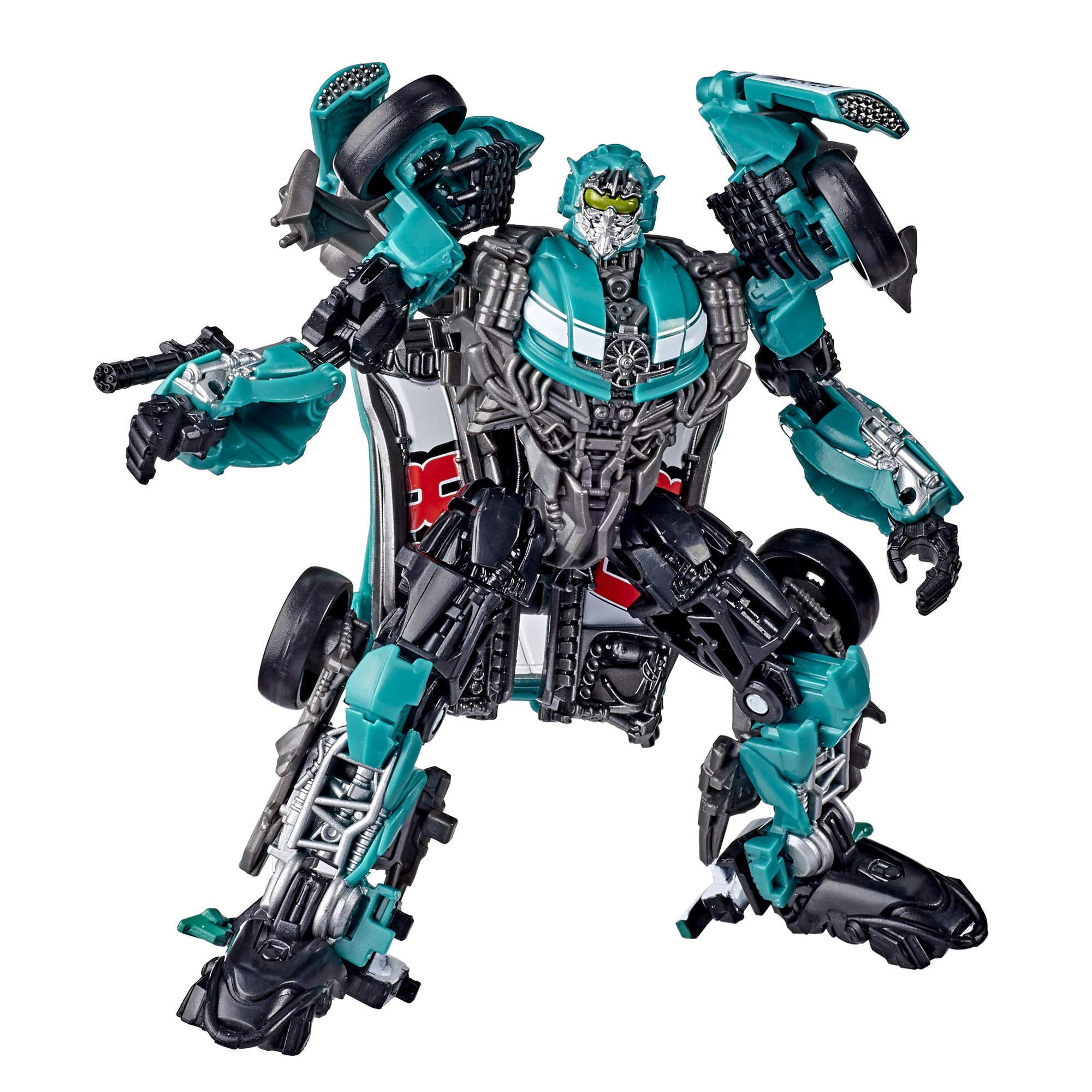 Transformers Toys Studio Series 58 Deluxe Class Dark of The Moon Movie Roadbuster Action Figure – 4.5-inch Collectible Robot Toy for Adults & Kids Age 8+ | Perfect for Display, Play, and Movie Reenactments