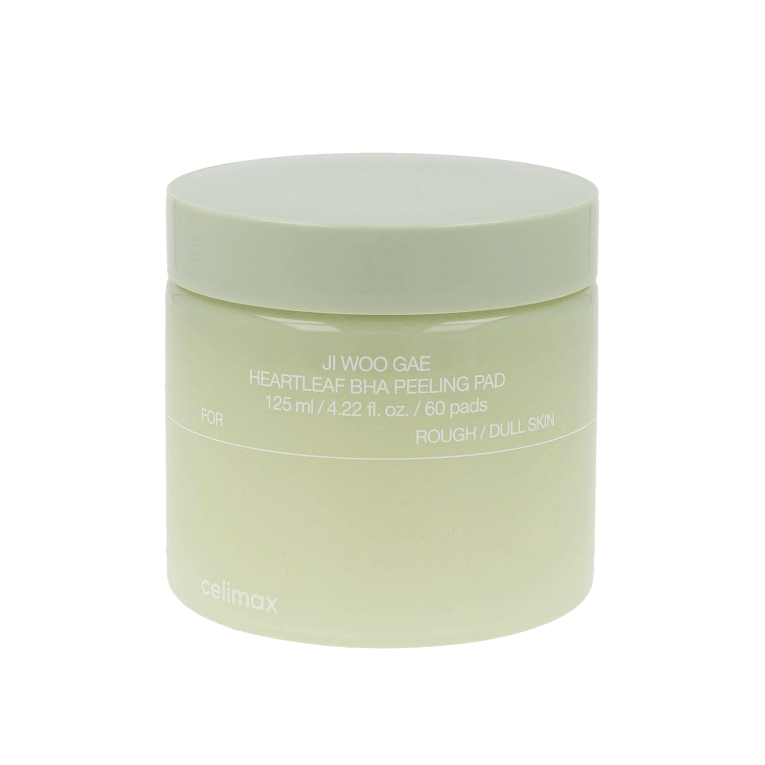 Celimax Jiwoogae Heartleaf BHA Peeling Pad 60pcs - Exfoliating Facial Pads for Acne-Prone Skin, Sensitive Skin Care, Korean Beauty Routine | Perfect for Daily Exfoliation & Pore Cleansing