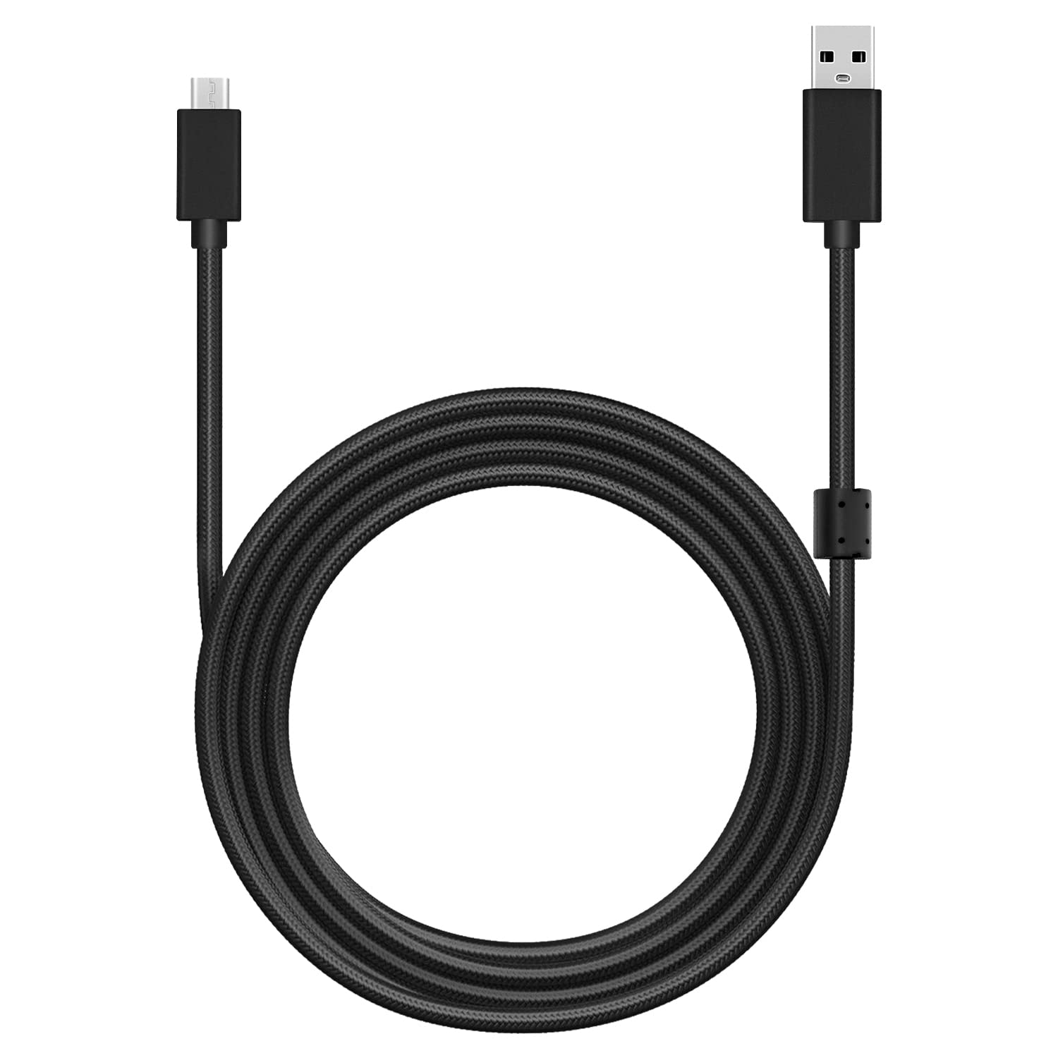 Mcbazel Replacement Micro USB to USB Charging Cable for Logitech G633 G633s G635 G533 G933 G933S Gaming Headsets & PS4 Controller - 6.6FT/2M Durable Audio Cable - Perfect for Gaming, Streaming & Charging
