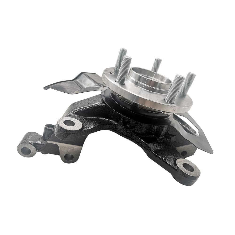 Mazda CX-7 CX-9 Left Suspension Knuckle with Wheel Hub Bearing - R9-60047SKA - Replacement Part for Smooth Ride & Handling - Perfect for Off-Roading, Daily Commuting & Performance Upgrades