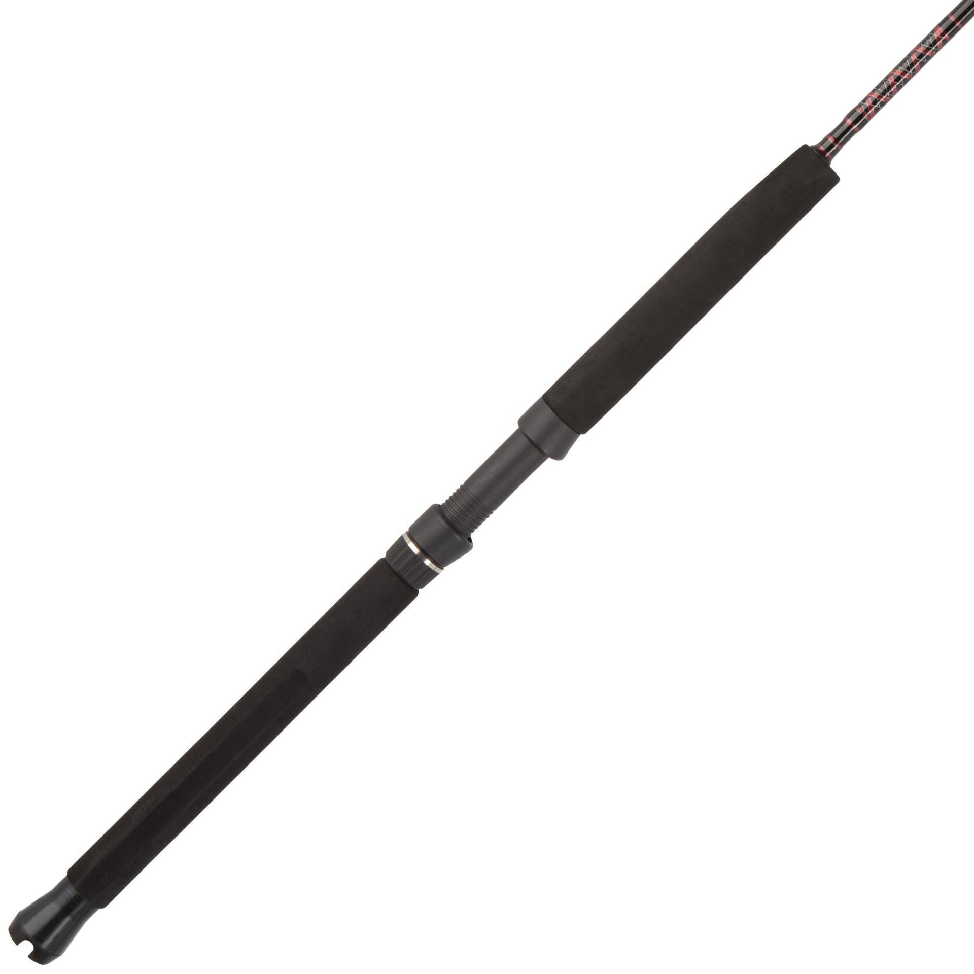 Rampage® Spinning Jigging Rod - Premium Saltwater Fishing Rod for Bass, Walleye & Trout - Perfect for Offshore, Pier & Kayak Fishing Adventures