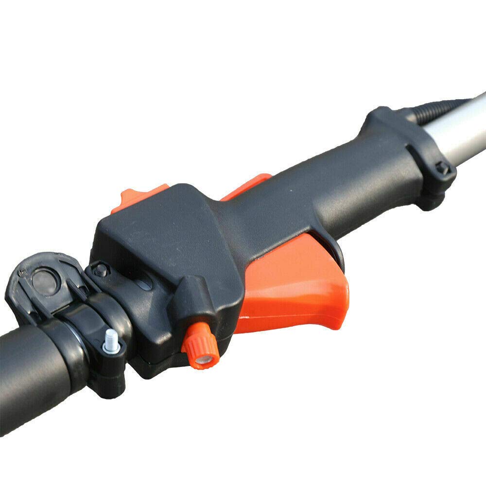 42CC 4-Stroke Gas Pole Saw Chainsaw - Cordless Long Reach Brush Cutter & Hedge Trimmer with Extension Pole (Air-Cooled 140F) - Perfect for Tree Pruning, Landscaping & Gardening Maintenance