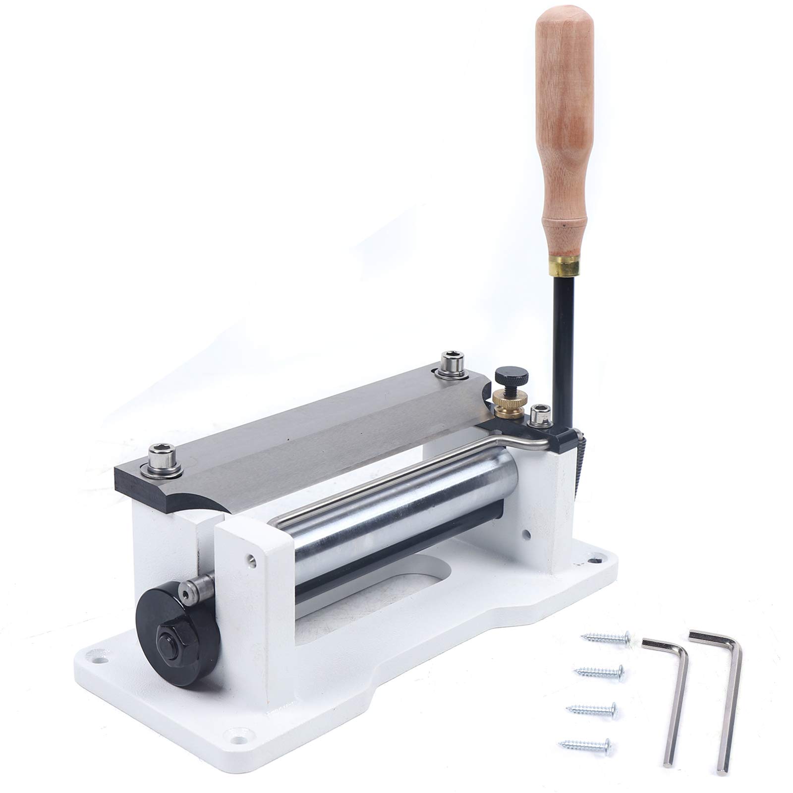 Premium Leather Skiver & Splitter Tool - Stainless Steel Leather Peeler for Crafting, DIY Projects & Leatherworking - Perfect for Belts, Wallets & Bags