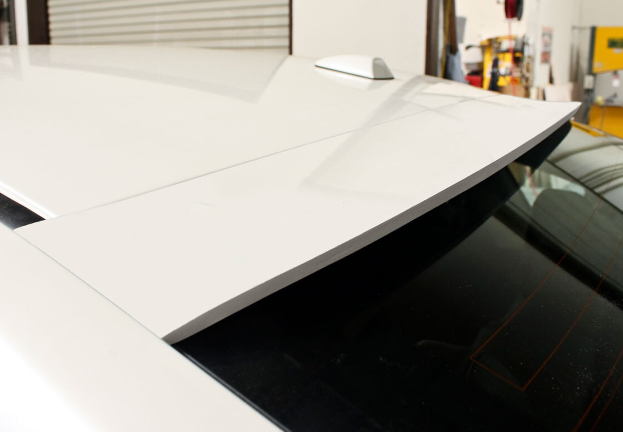 2013-2015 Nissan Sentra Stillen Rear Roof Spoiler - Unpainted Performance Wing (KB13344) | Enhances Aerodynamics & Sporty Style for Sedan Customization