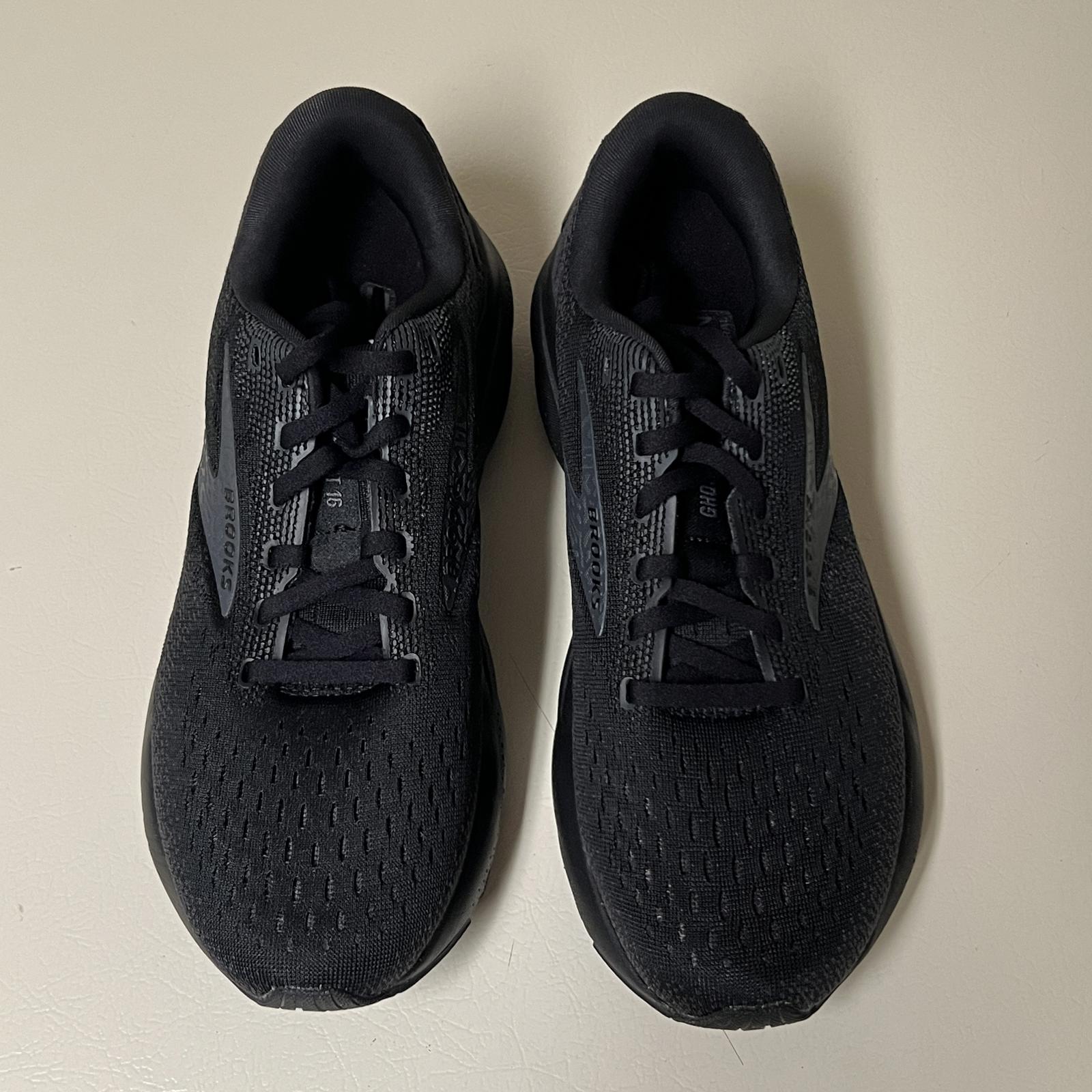 Brooks Ghost 15 Women's Running Shoes - Size 8.5 Black Athletic Sneakers for Jogging, Gym Workouts & Daily Fitness Training