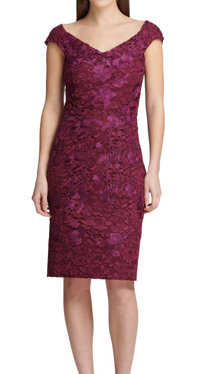 DKNY Women's Sheath Dress - Elegant Slim Fit Bodycon Dress for Work, Party & Evening Wear | Perfect for Office, Cocktail Events & Date Nights