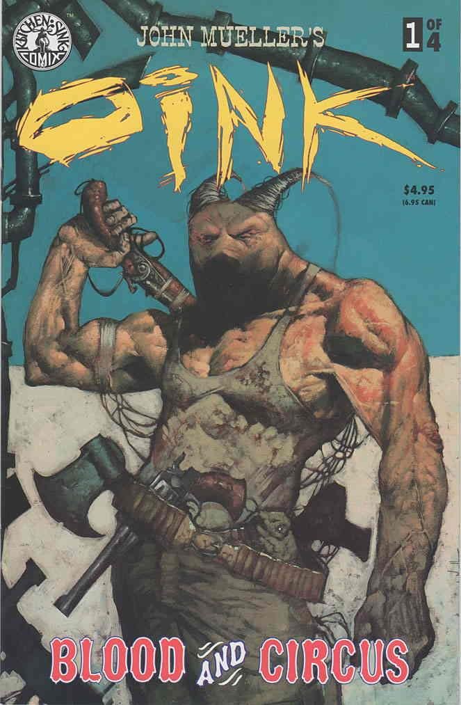 Oink: Blood and Circus #1 - Graphic Novel, Horror Comic Book for Adults - Perfect for Halloween Reading & Comic Collectors