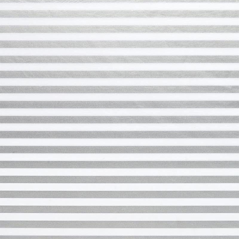 Narrow Silver/White
