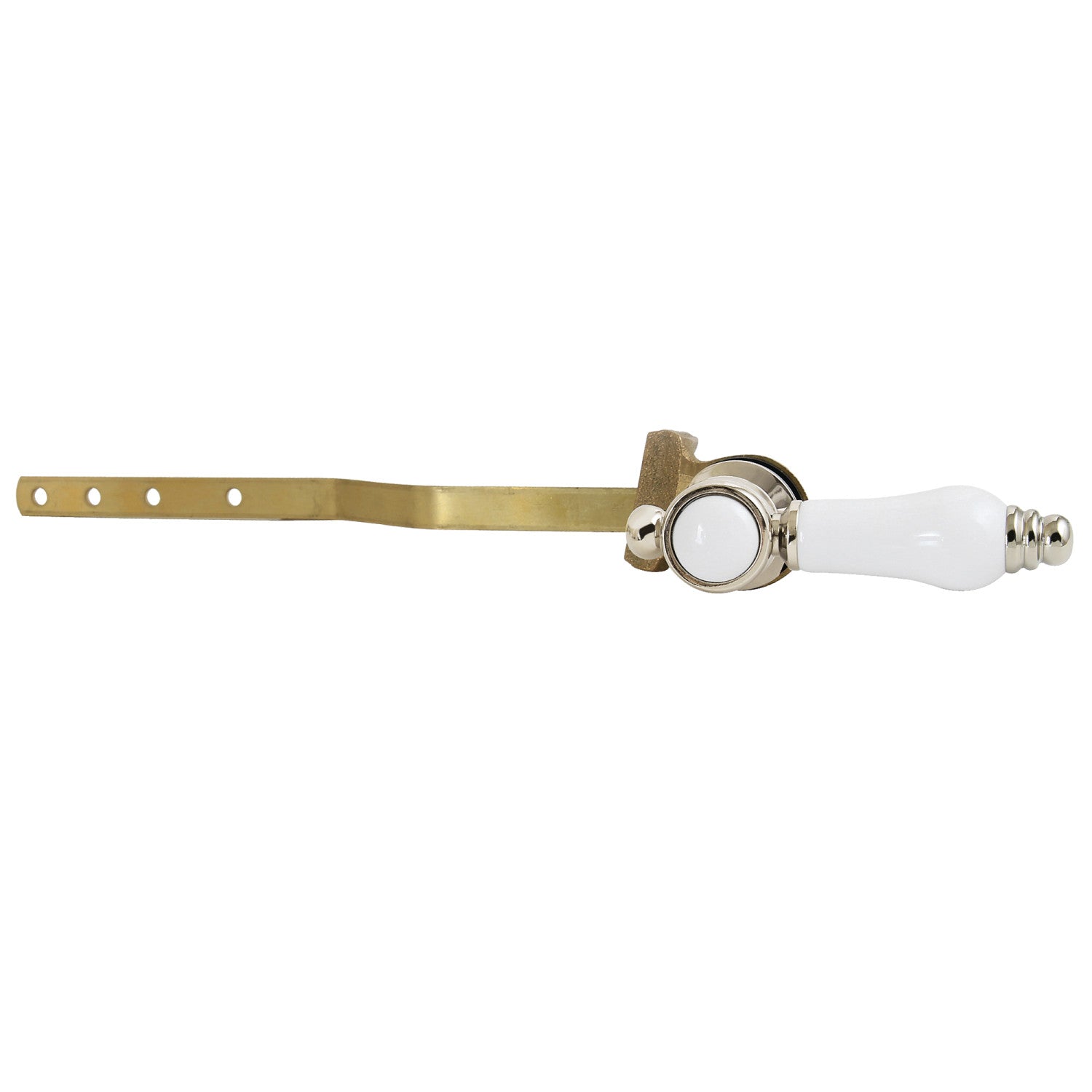 Bel Air KTBPL6 Front Mount Toilet Tank Lever - Polished Nickel Finish - Durable Toilet Handle Replacement for Bathroom & Commercial Use