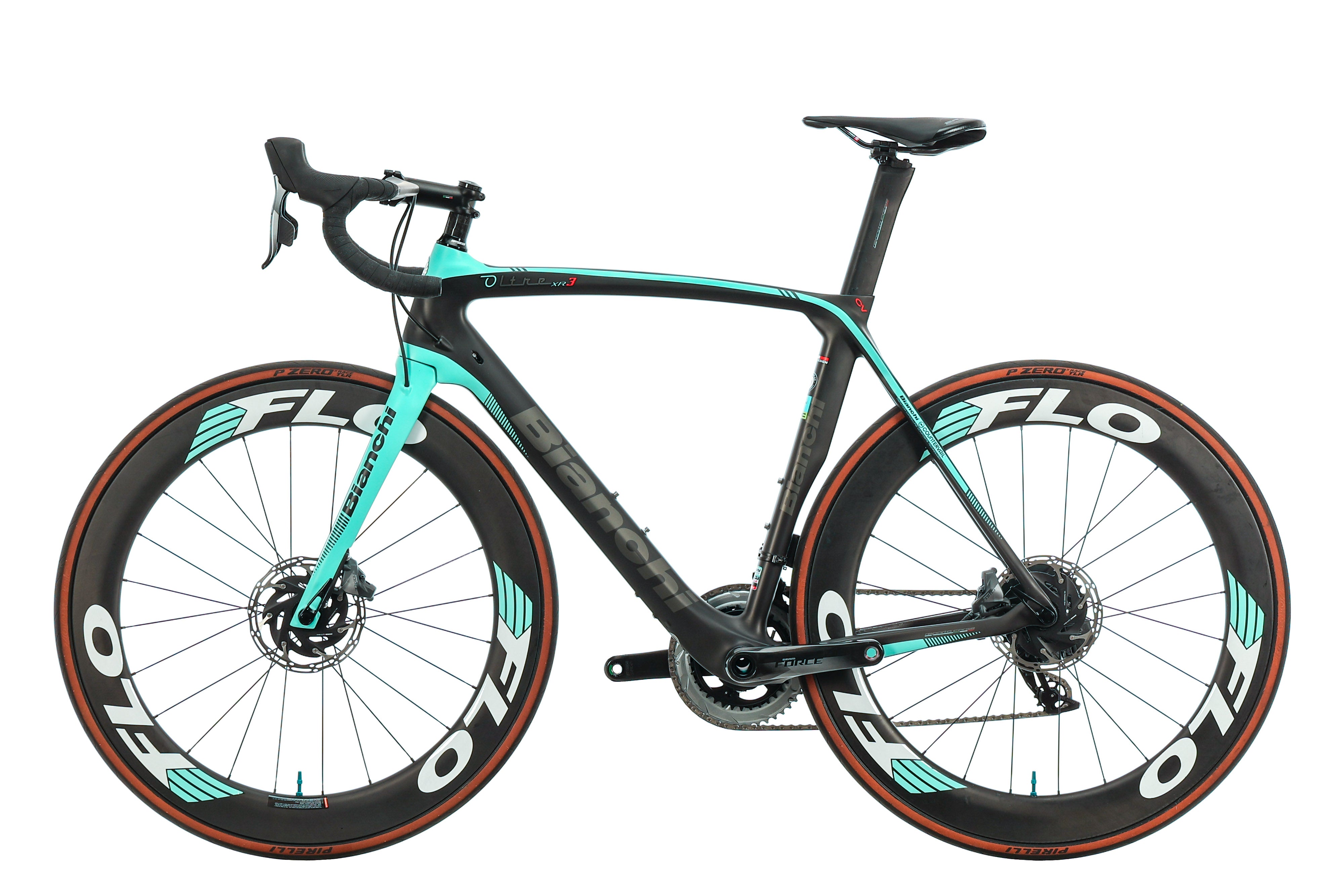 Bianchi Oltre XR3 Disc Road Bike 2019 - 57cm Carbon Frame Racing Bicycle for Men & Women - Perfect for Road Racing, Endurance Training & Long-Distance Cycling