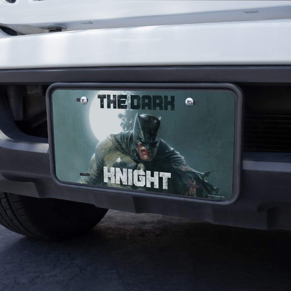 Batman The Dark Knight Novelty Metal Vanity License Plate - Car Decoration & Home Decor for Batman Fans