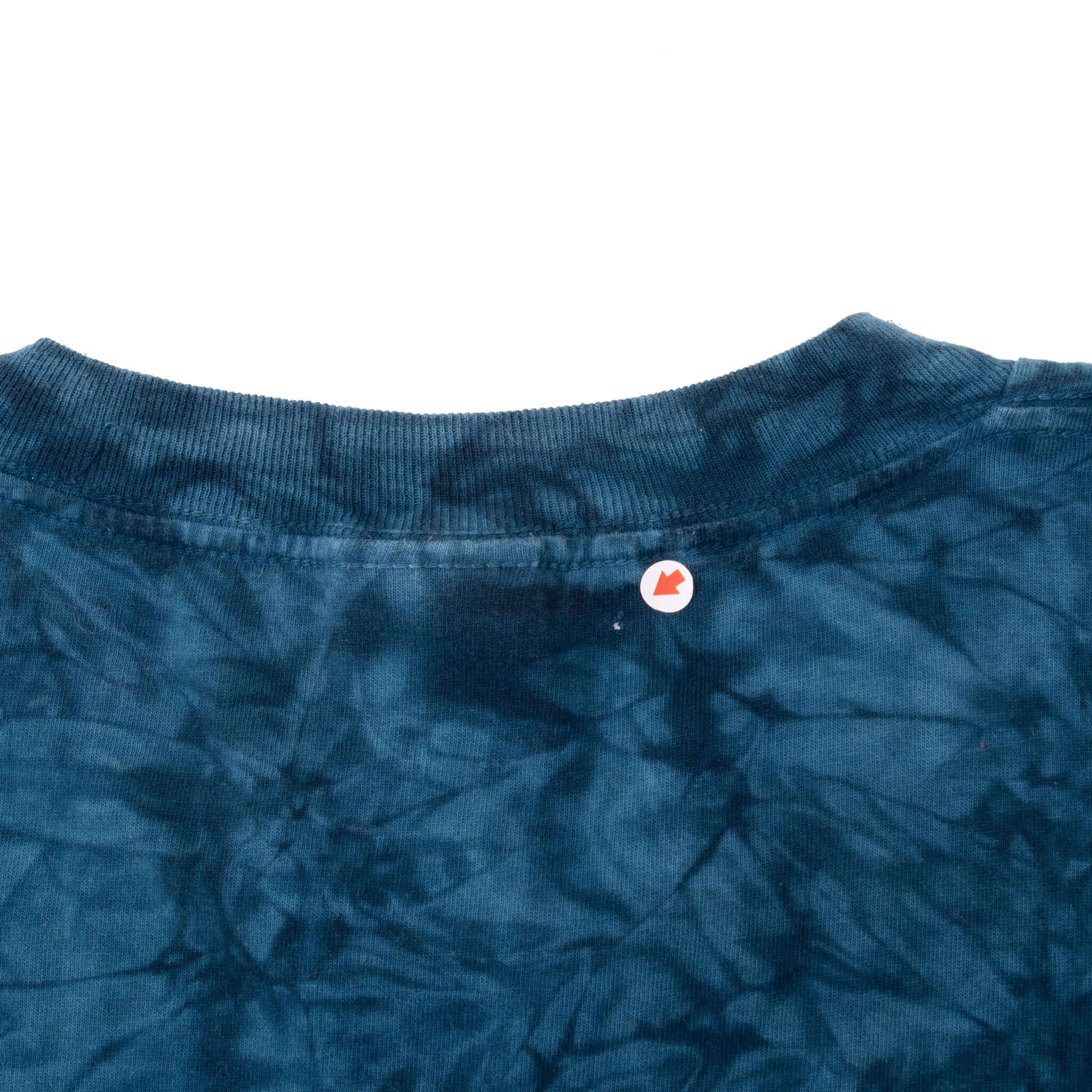 Vintage Animal Print Tiger 2000s Tie Dye T-Shirt XL - Retro Graphic Tee for Men & Women, Casual Streetwear, Festival Outfit, 90s Inspired Fashion
