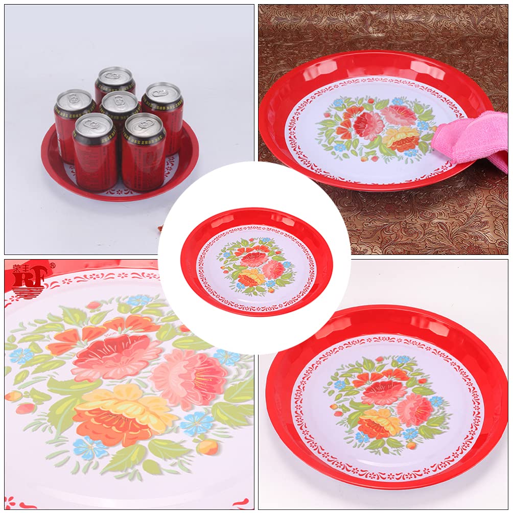 2-Pack Candy Storage Trays - Food Serving Plates for Parties, Festivals & Home Decor - Durable Plastic Food Holders for Snacks, Desserts & Appetizers (Perfect for Birthday Parties, Baby Showers & Holiday Gatherings)