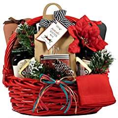 Premium Large Christmas Breakfast Gift Basket - Holiday Food Hamper with Assorted Treats for Festive Gifting, Office Parties & Family Gatherings