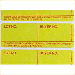 Style 1 Lotting Label Super Stick (1000/Roll) - Durable Adhesive Labels for Warehouse Organization, Inventory Management & Shipping