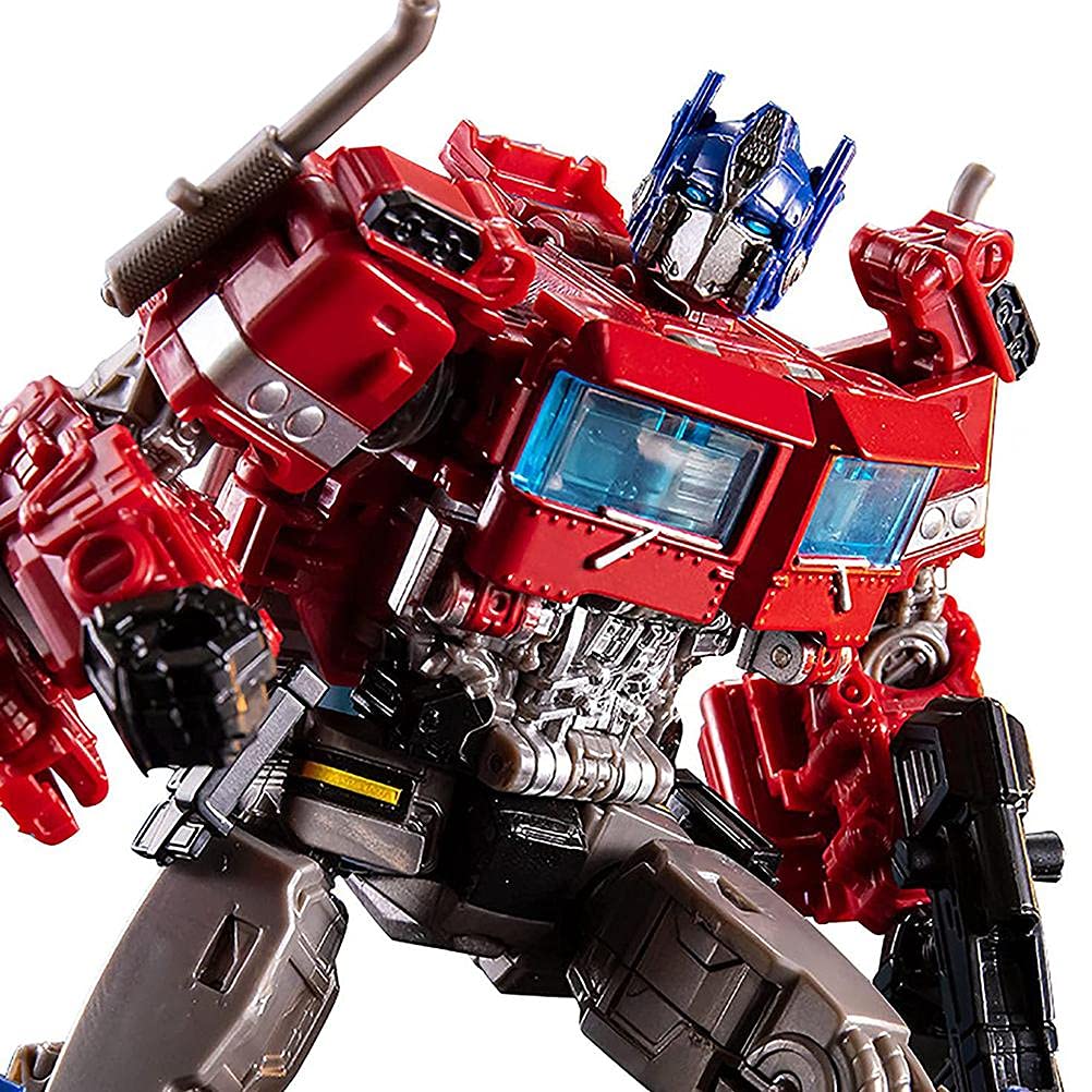 Optimus Prime Transformers Toy - Convertible Robot Action Figure for Kids & Adults | Collectible Transformers Model for Play, Display & Gifts (Kangmeile)