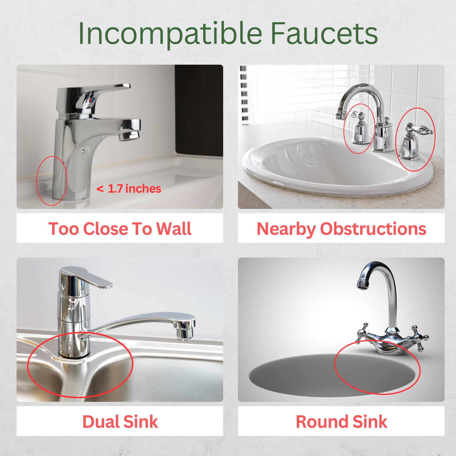 5° Sloped Silicone Kitchen Sink Splash Guard & Draining Mat - Luxury Faucet Protector for Effortless Dishwashing & Countertop Protection