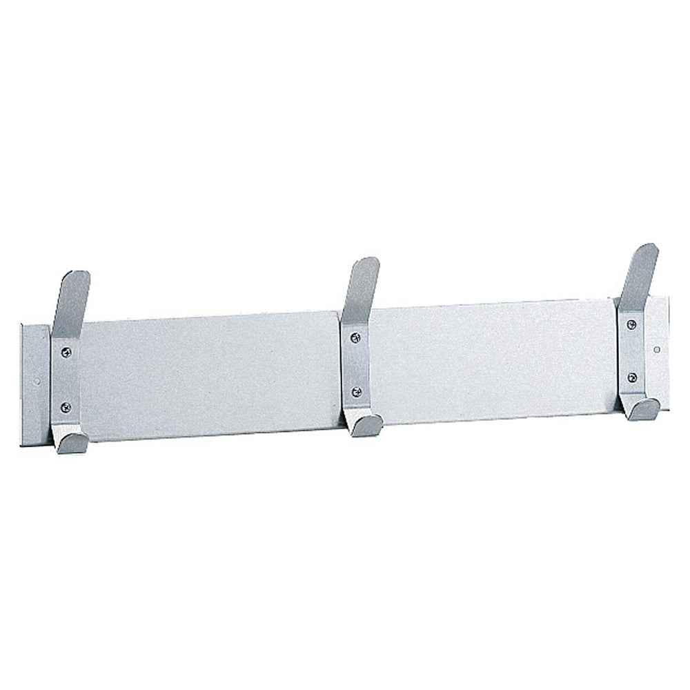 Gamco HCS Hat and Coat Strip - Heavy Duty Wall Mounted Hook for Jackets, Hats, and Accessories - Perfect for Entryway, Mudroom, and Closet Organization